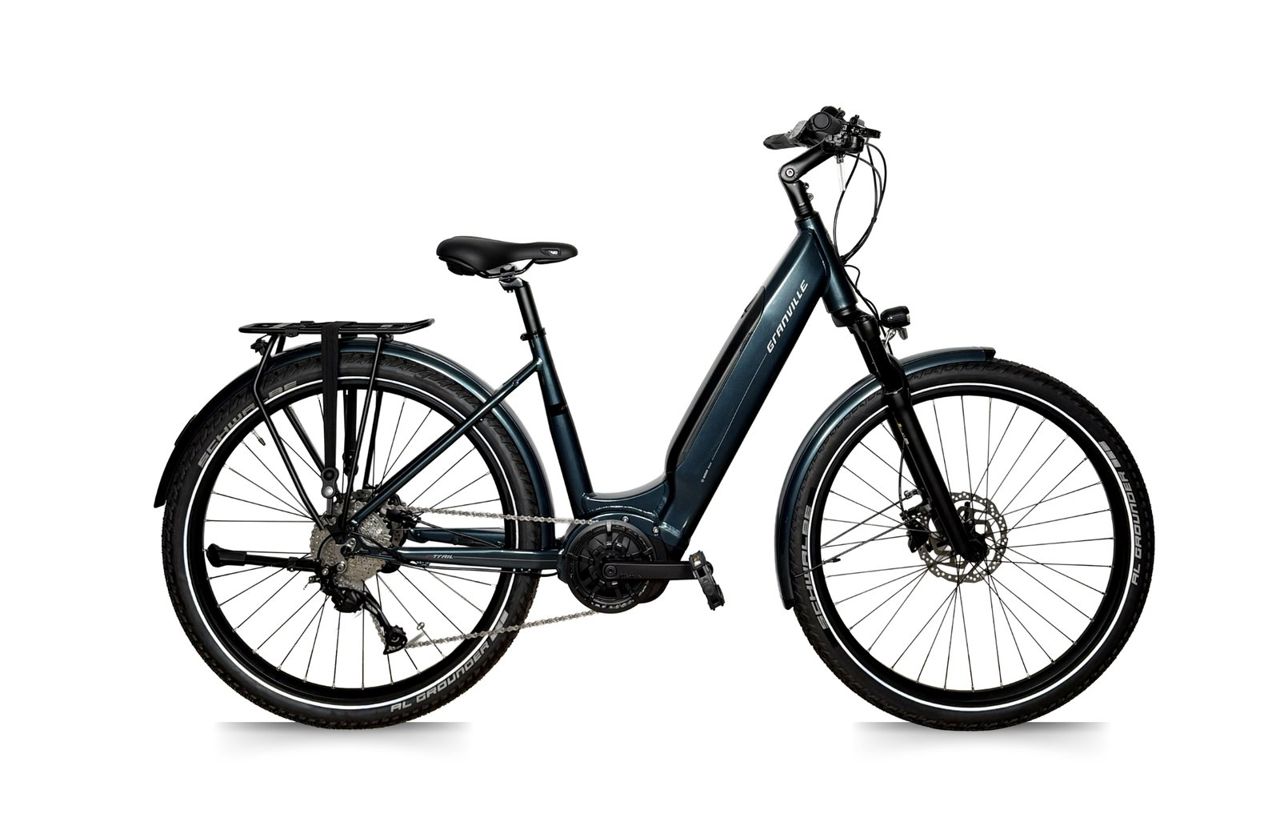 E-Trail 400 Plus bleu pétrole gloss