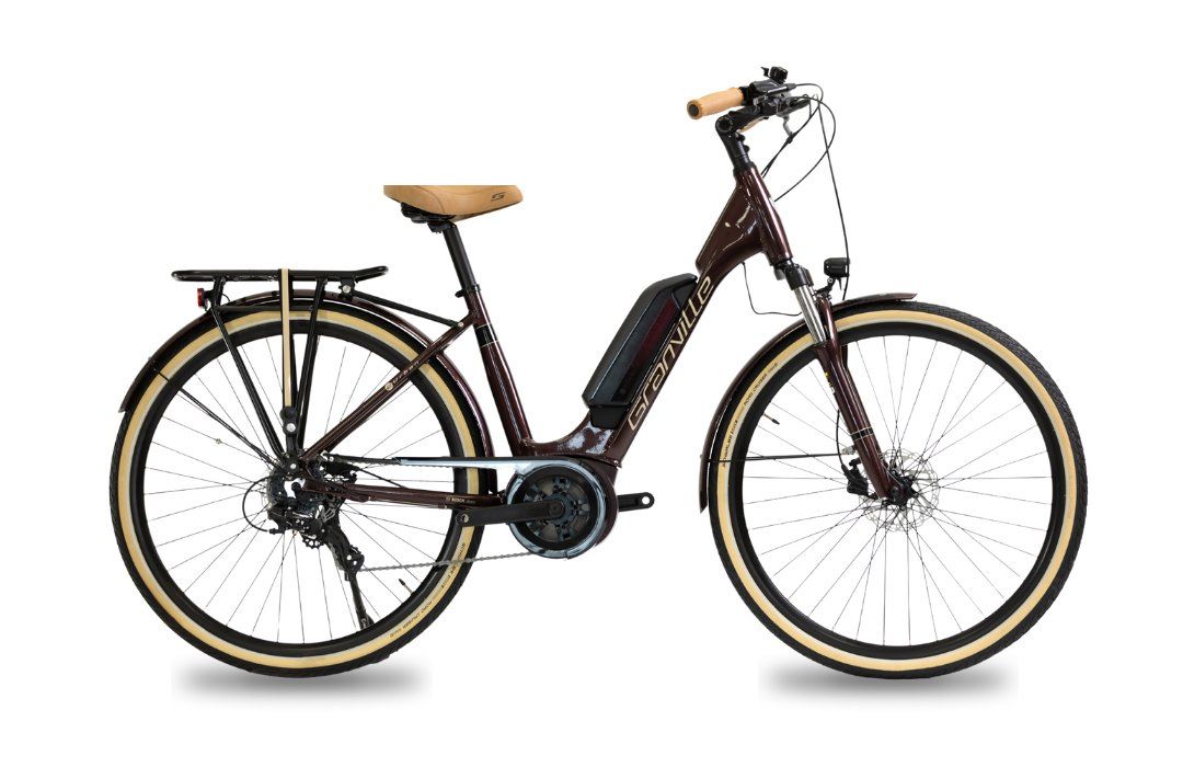 Vélo électrique Granville E-Urban 30 bordeaux