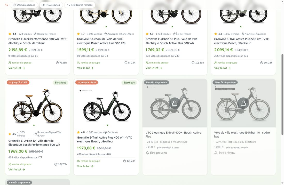 Catalogue lots